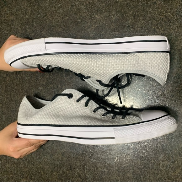 Converse Bone White Woven Weave Mesh Light - Picture 3 of 5